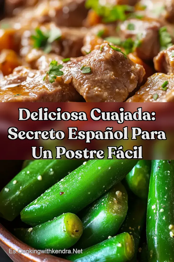 Deliciosa Cuajada: Secreto Espa&ntilde;ol para un Postre F&aacute;cil