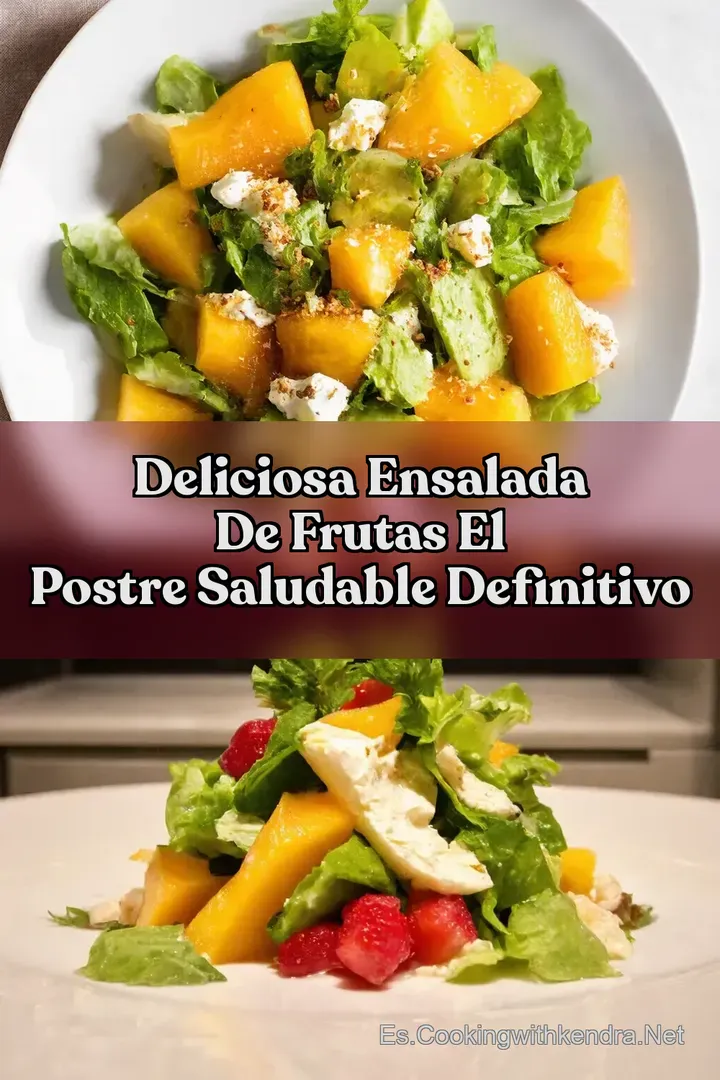 Deliciosa Ensalada de Frutas El Postre Saludable Definitivo