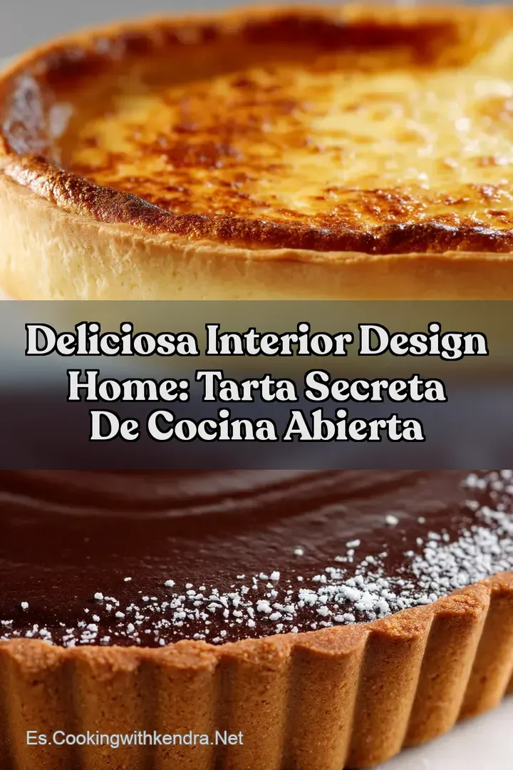 Deliciosa Interior Design Home: Tarta Secreta de Cocina Abierta