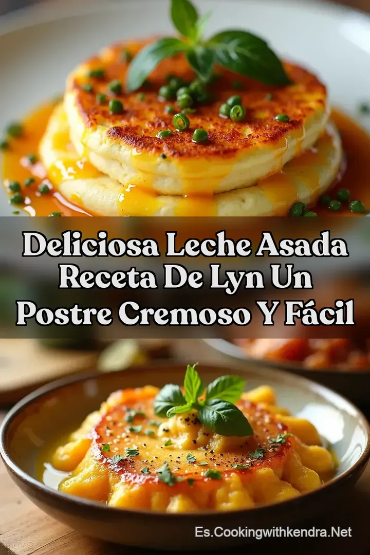 Deliciosa Leche Asada Receta de Lyn Un Postre Cremoso y F&aacute;cil