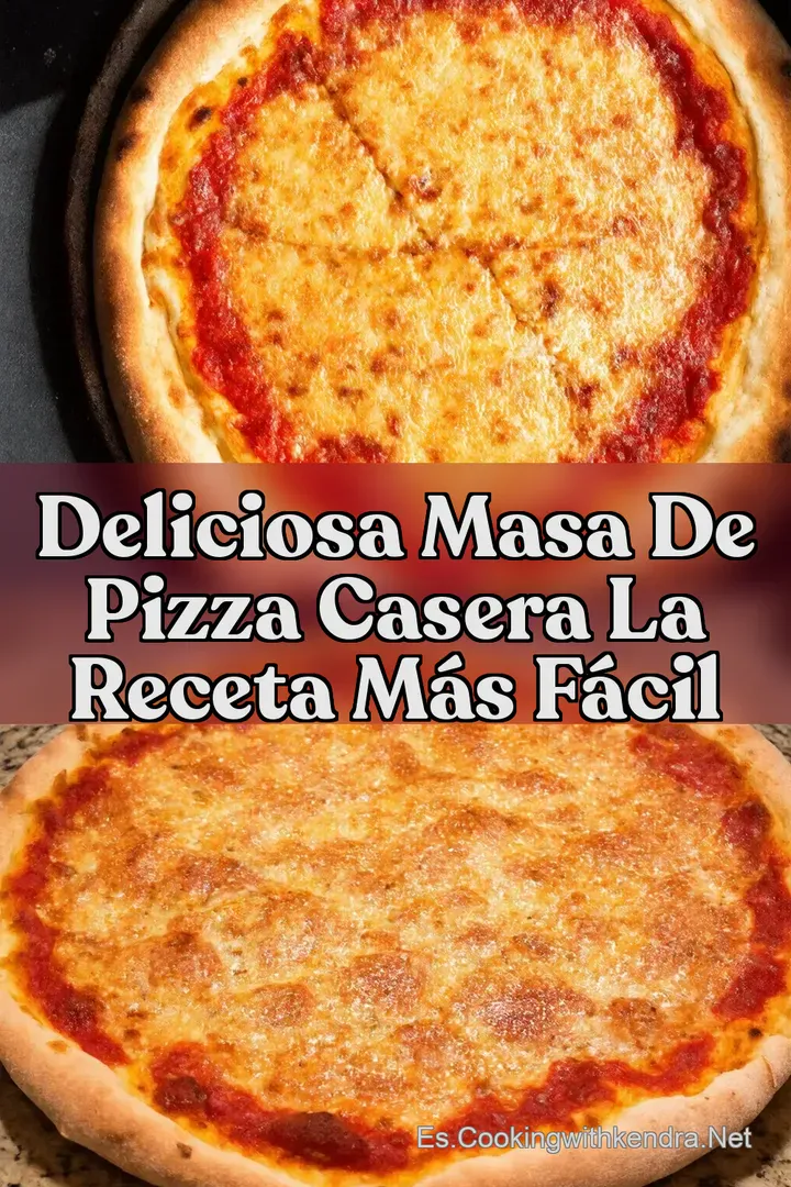 Deliciosa Masa de Pizza Casera La Receta M&aacute;s F&aacute;cil