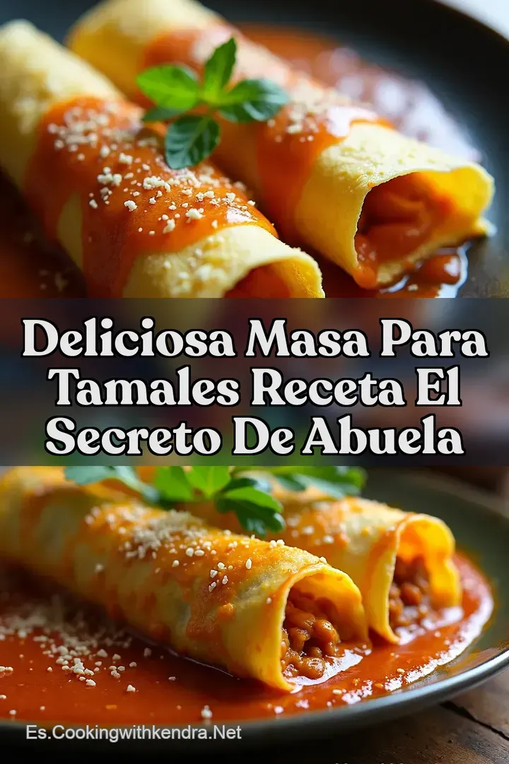 Deliciosa Masa Para Tamales Receta El Secreto de Abuela