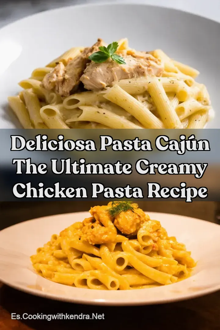 Deliciosa Pasta Caj&uacute;n The Ultimate Creamy Chicken Pasta Recipe