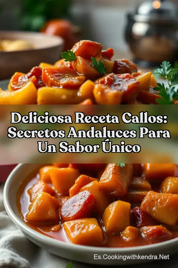 Deliciosa Receta Callos: Secretos Andaluces Para Un Sabor &Uacute;nico