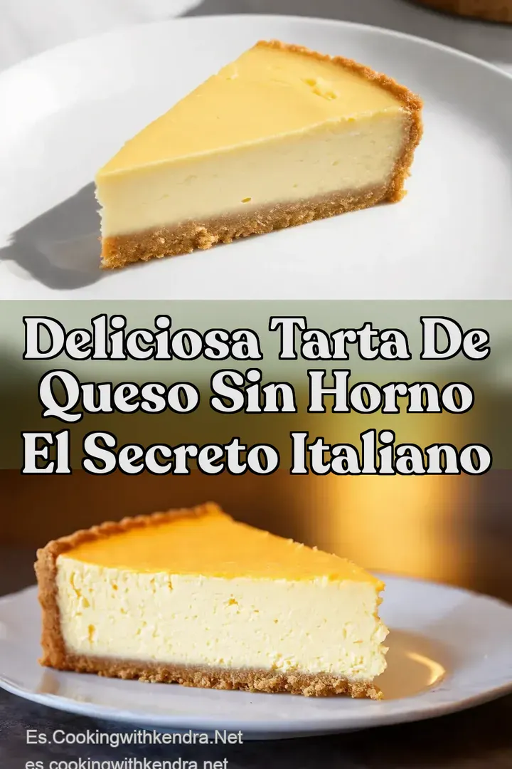 Deliciosa Tarta de Queso Sin Horno El Secreto Italiano