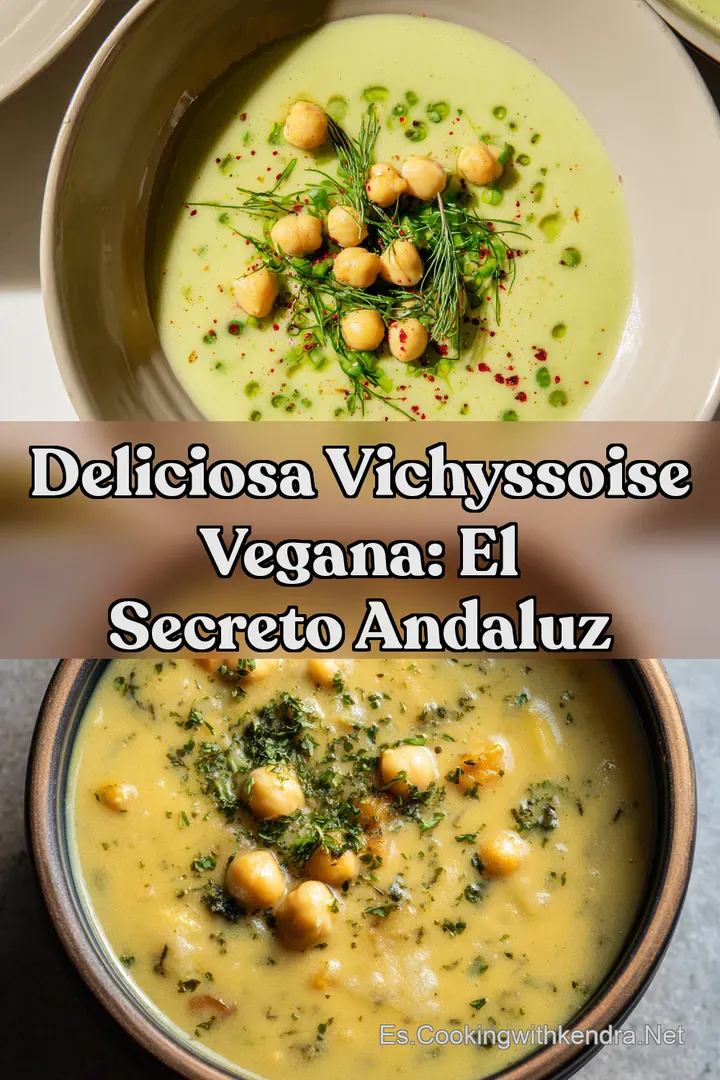 Deliciosa Vichyssoise Vegana: El Secreto Andaluz