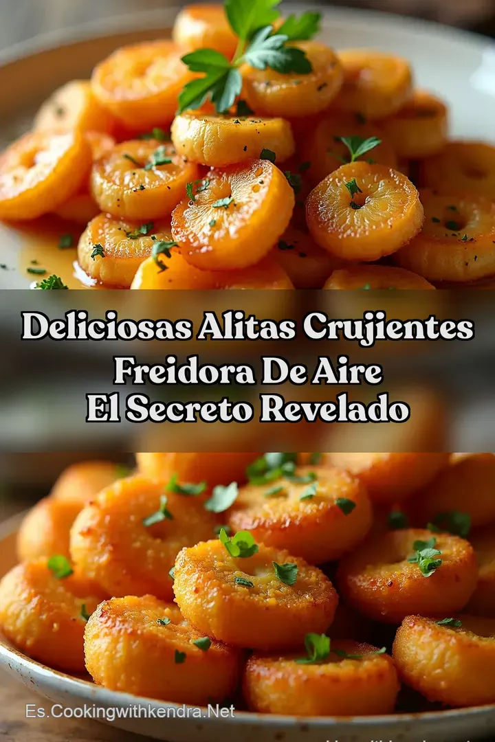 Deliciosas Alitas Crujientes Freidora de Aire El Secreto Revelado
