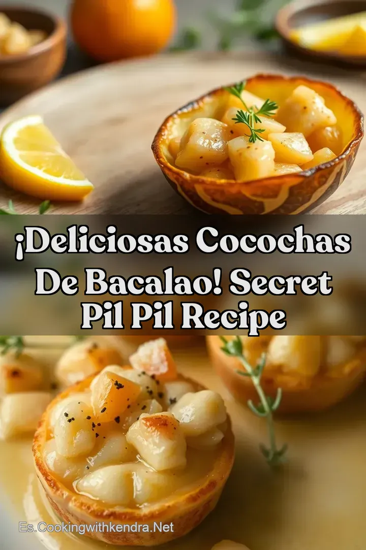 &iexcl;Deliciosas Cocochas de Bacalao! Secret Pil Pil Recipe