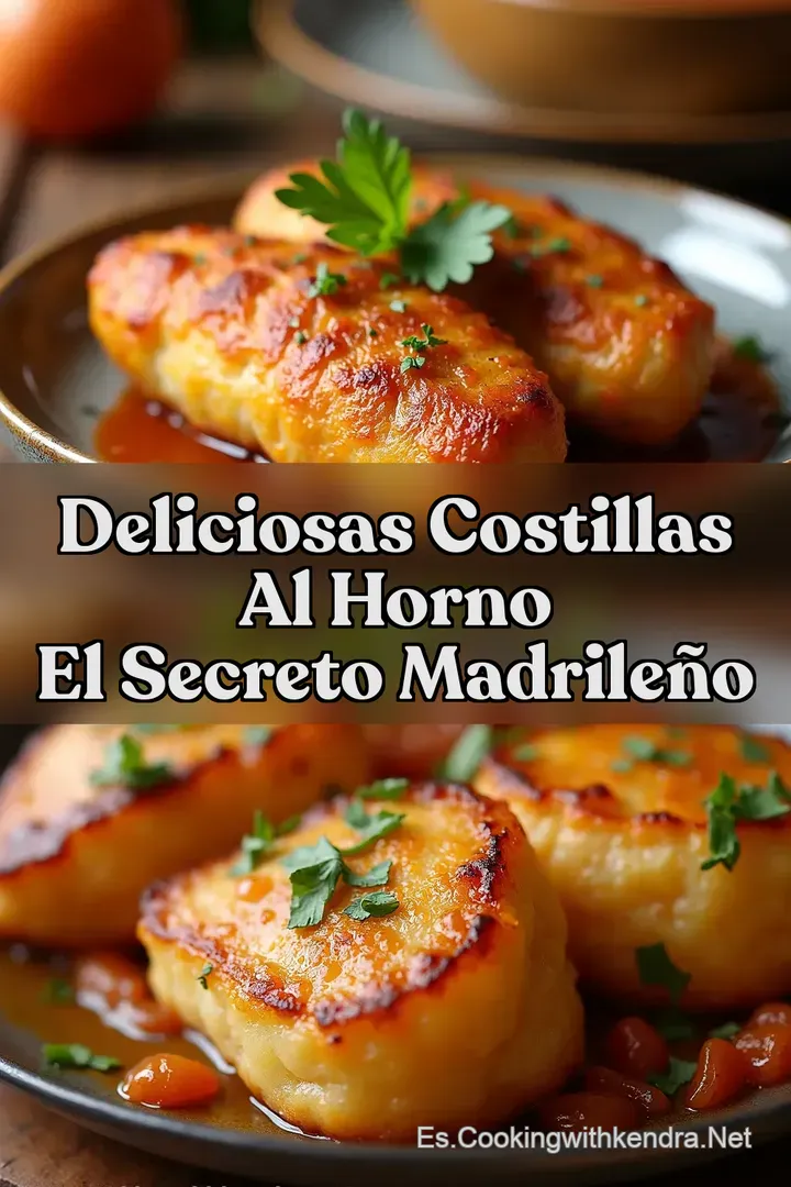 Deliciosas Costillas al Horno El Secreto Madrile&ntilde;o