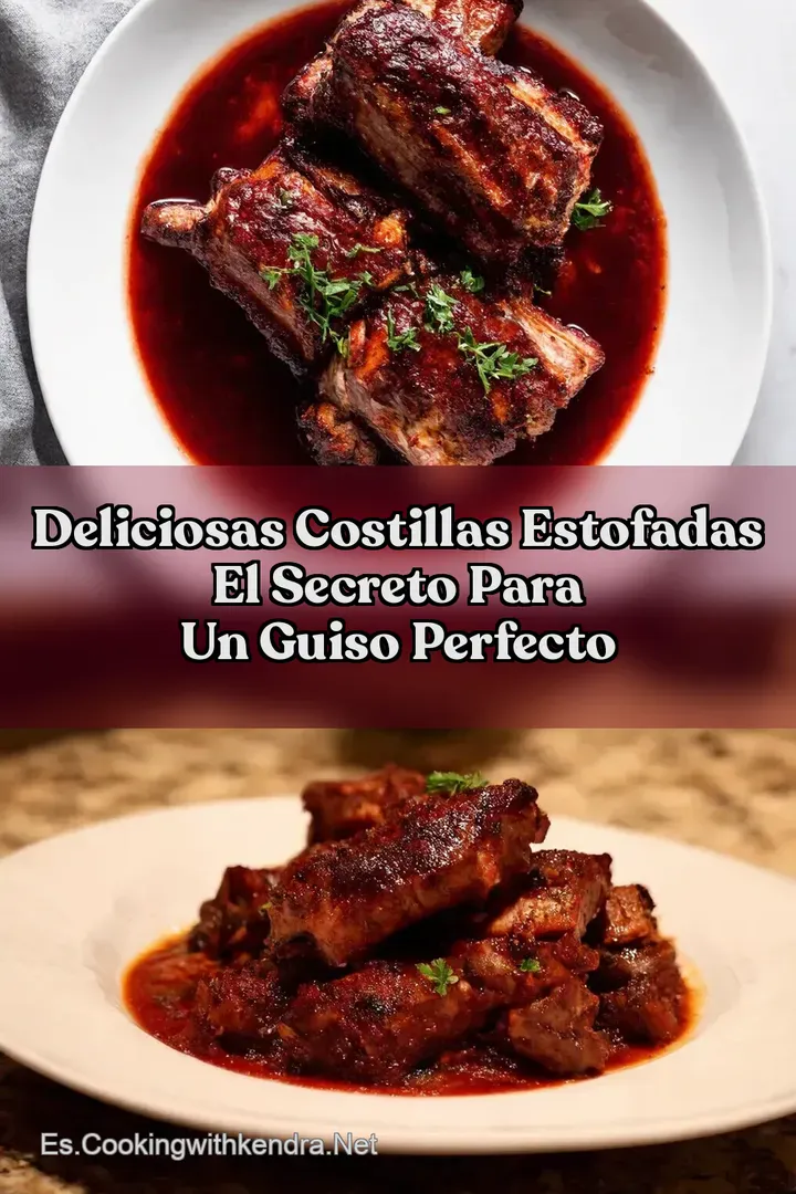 Deliciosas Costillas Estofadas El Secreto para un Guiso Perfecto
