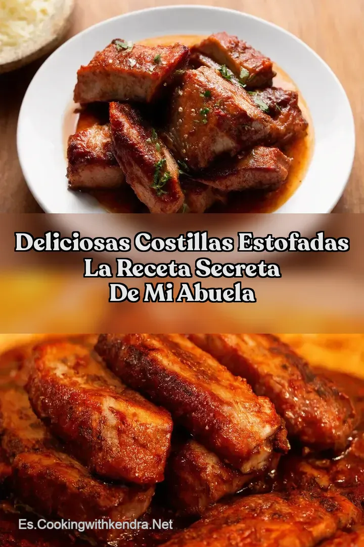 Deliciosas Costillas Estofadas La Receta Secreta De Mi Abuela