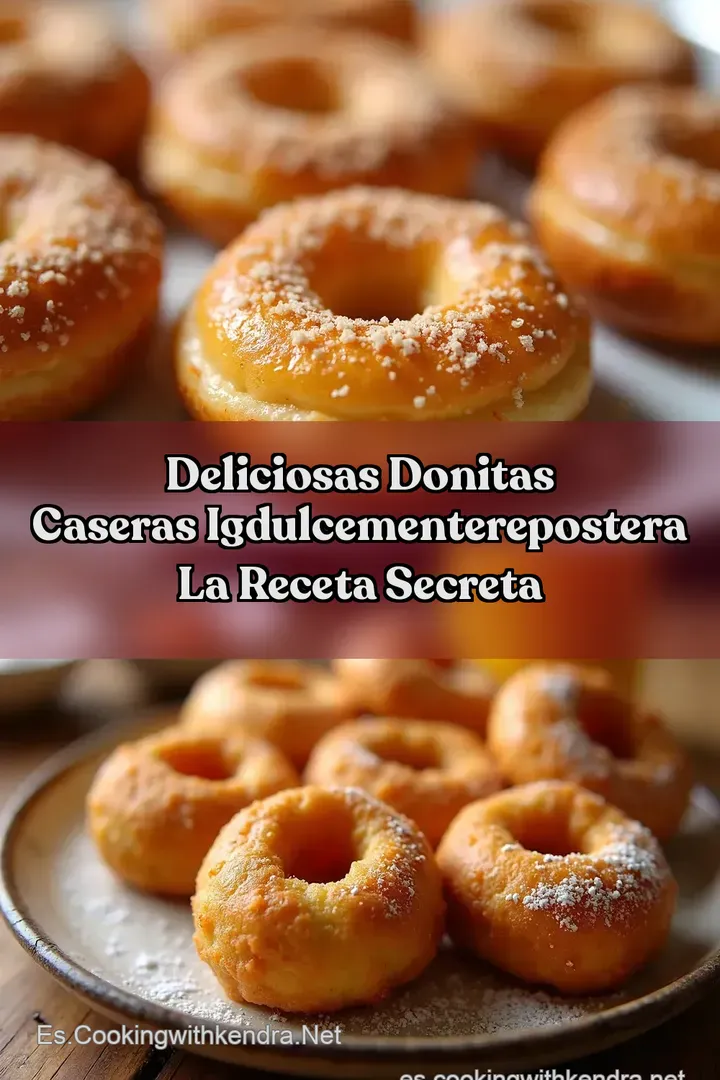 Deliciosas Donitas Caseras IGdulcementerepostera La Receta Secreta