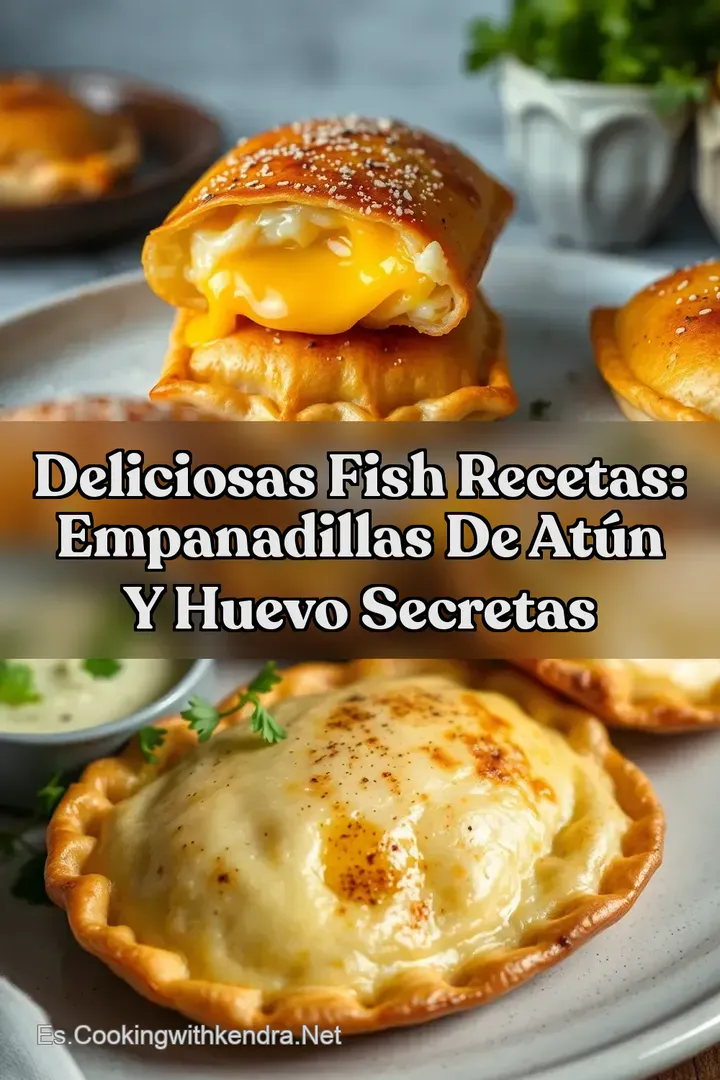 Deliciosas Fish Recetas: Empanadillas de At&uacute;n y Huevo Secretas