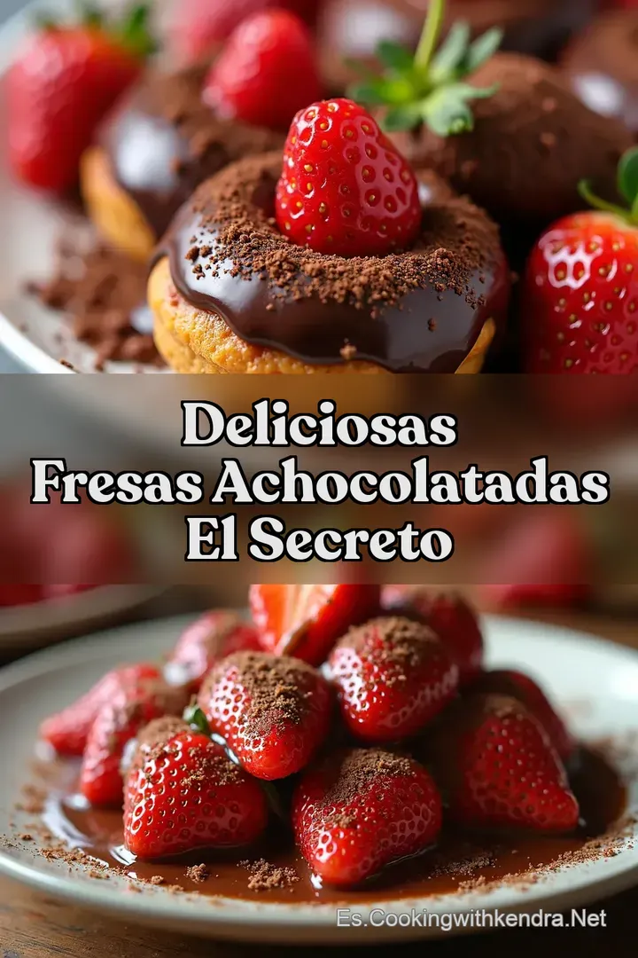 Deliciosas Fresas Achocolatadas El Secreto
