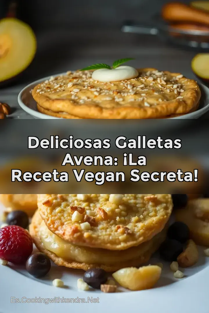 Deliciosas Galletas Avena: &iexcl;La Receta Vegan Secreta!