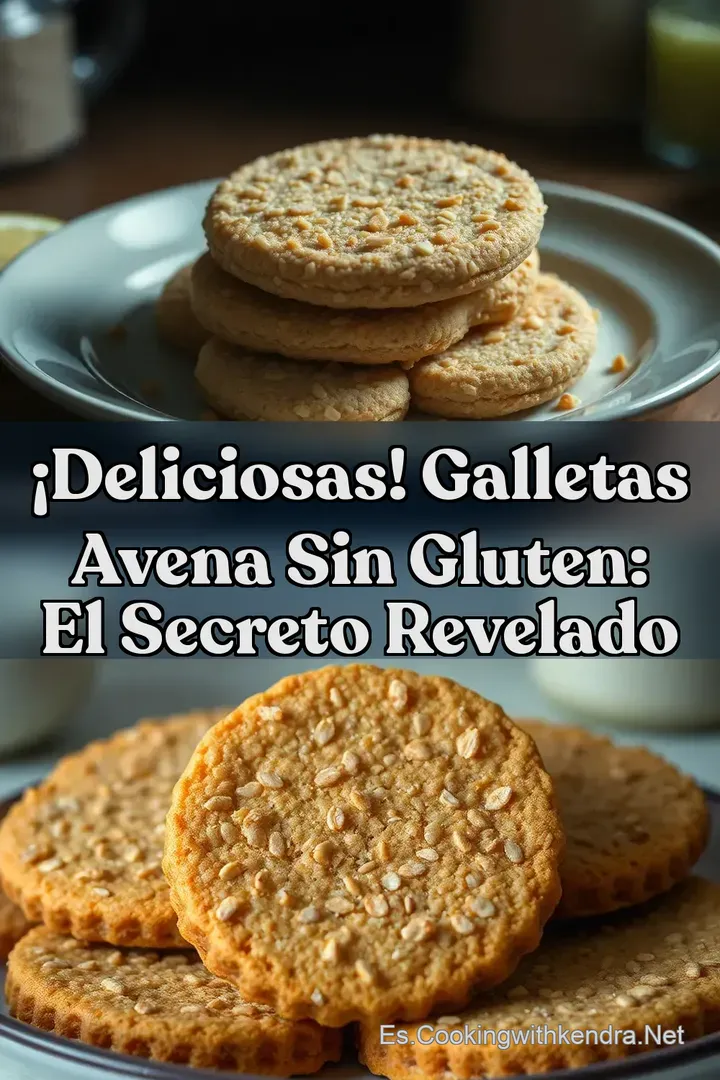 &iexcl;Deliciosas! Galletas Avena Sin Gluten: El Secreto Revelado