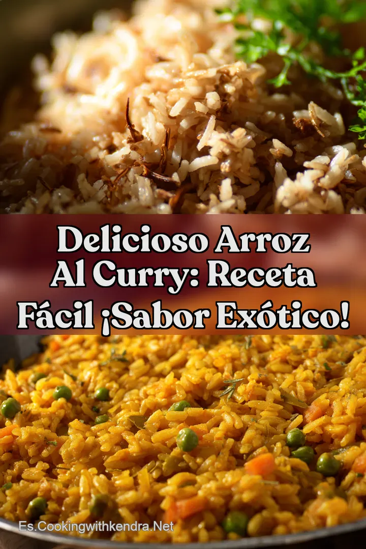 Delicioso Arroz al Curry: Receta F&aacute;cil &iexcl;Sabor Ex&oacute;tico!