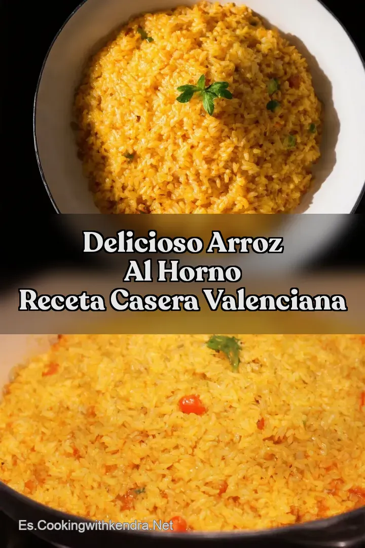 Delicioso Arroz al Horno Receta Casera Valenciana