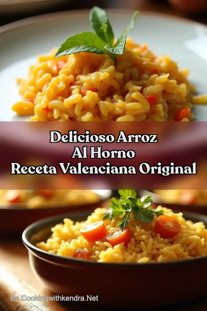 Delicioso Arroz al Horno Receta Valenciana Original
