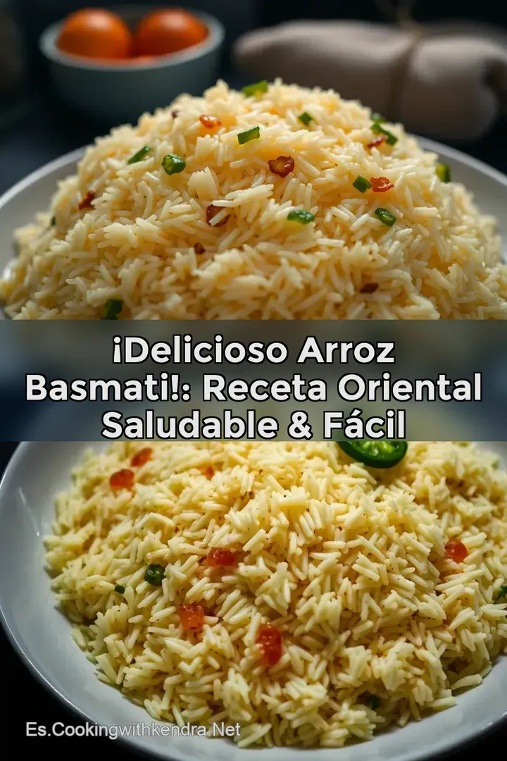 &iexcl;Delicioso Arroz Basmati!: Receta Oriental Saludable & F&aacute;cil