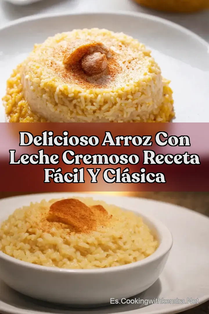 Delicioso Arroz con Leche Cremoso Receta F&aacute;cil y Cl&aacute;sica