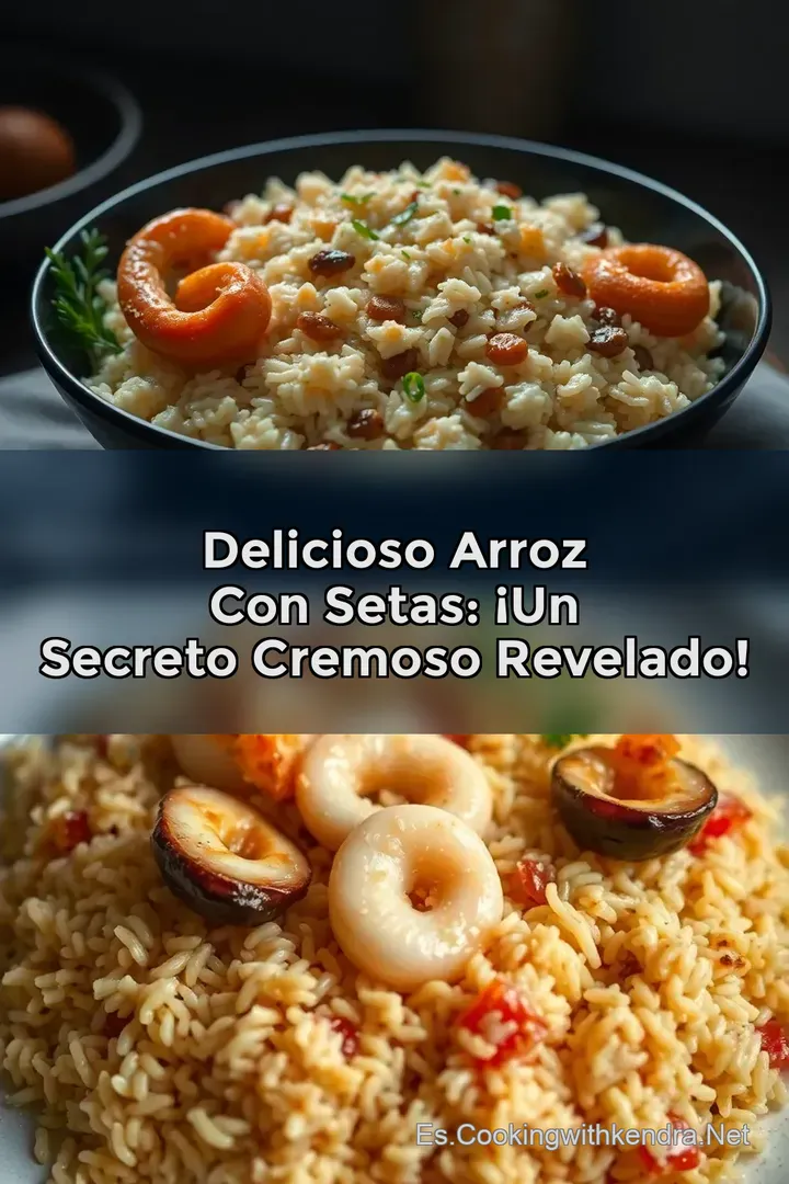 Delicioso Arroz con Setas: &iexcl;Un Secreto Cremoso Revelado!