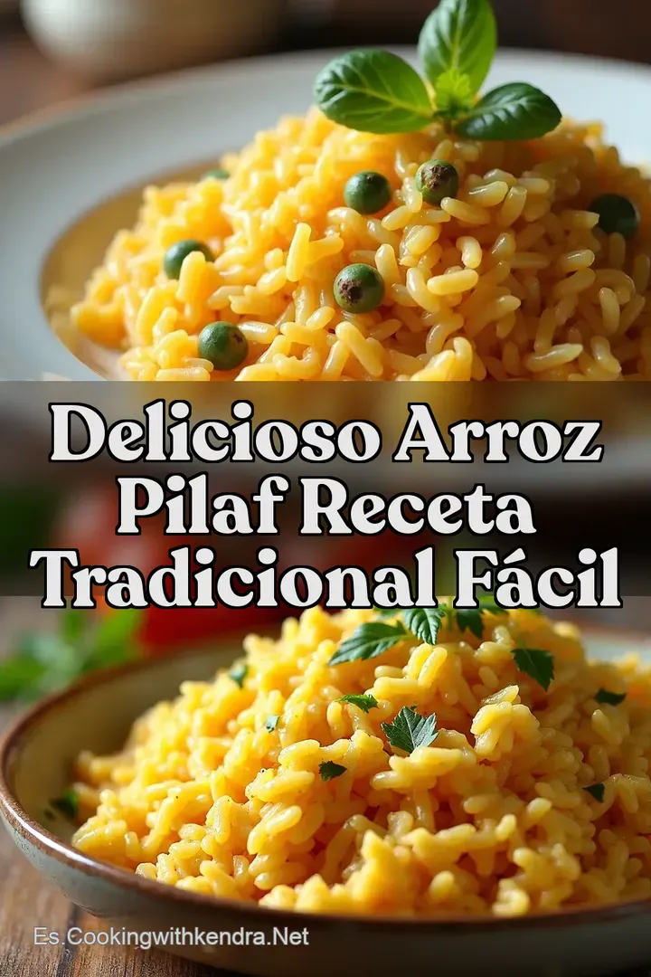 Delicioso Arroz Pilaf Receta Tradicional F&aacute;cil