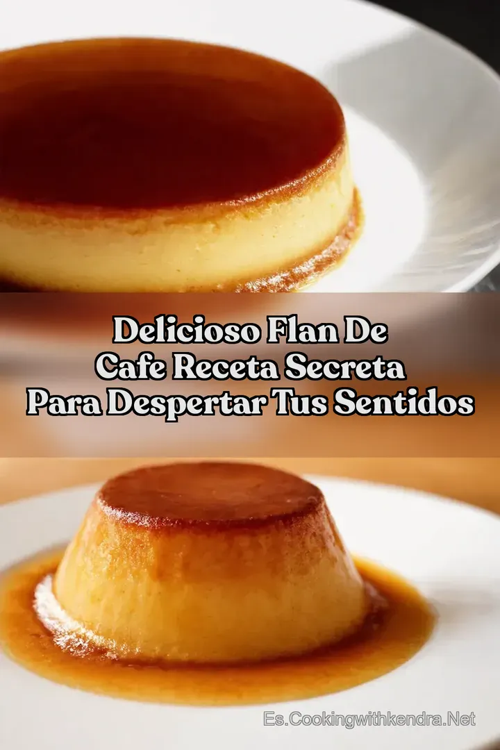 Delicioso Flan De Cafe Receta Secreta Para Despertar Tus Sentidos