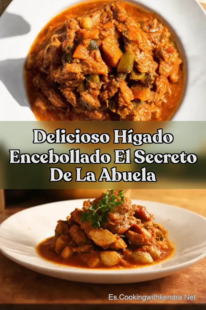Delicioso H&iacute;gado Encebollado El Secreto de la Abuela