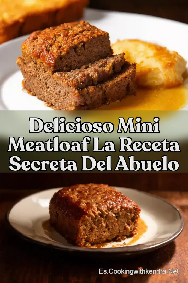 Delicioso Mini Meatloaf La Receta Secreta Del Abuelo