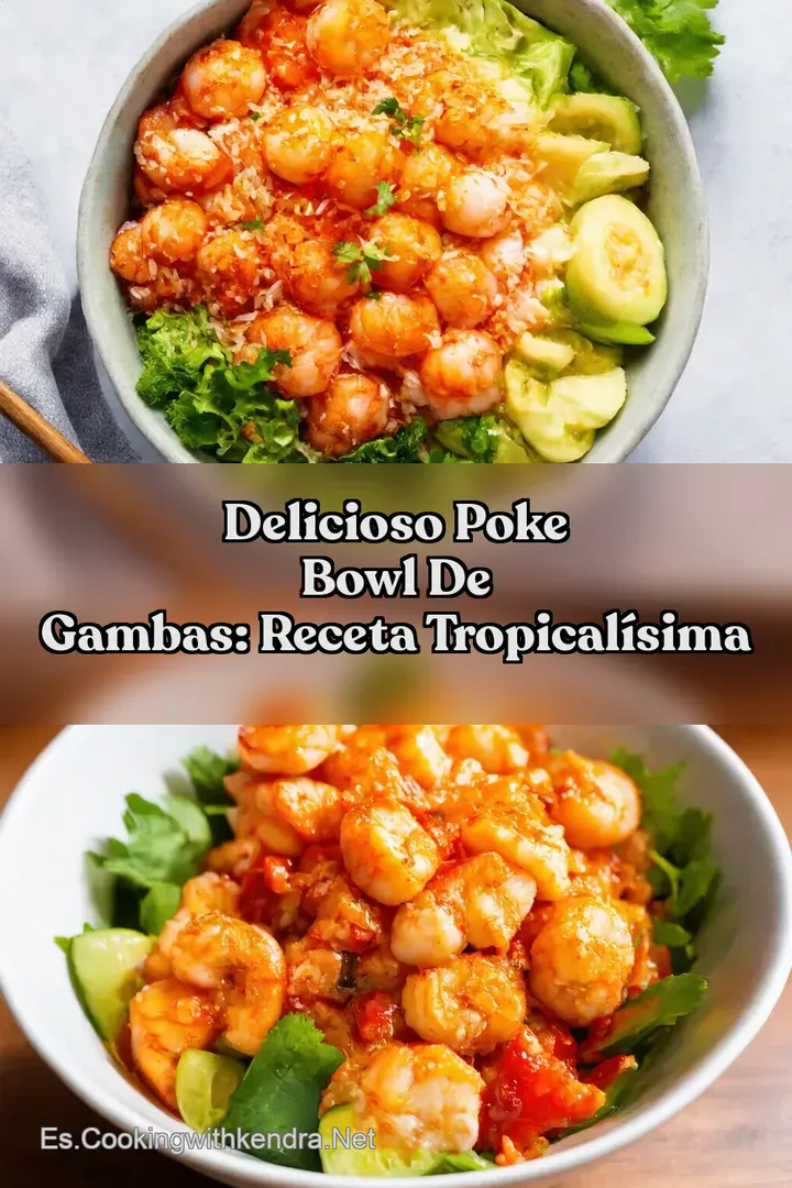 Delicioso Poke Bowl de Gambas: Receta Tropical&iacute;sima