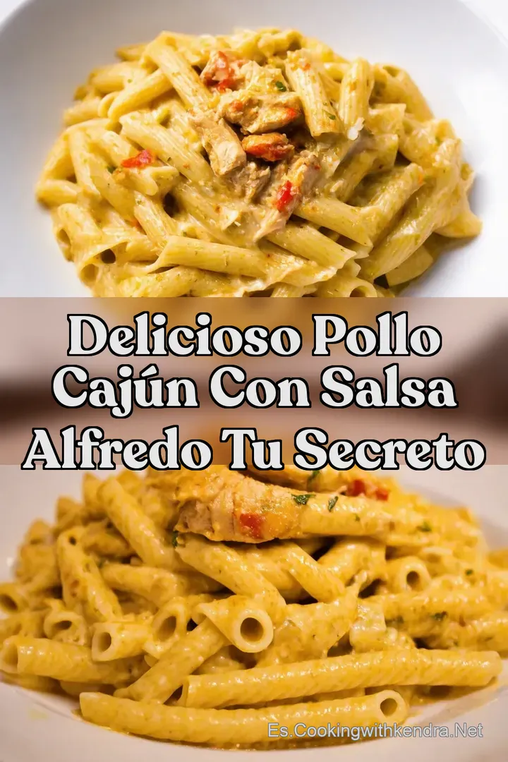 Delicioso Pollo Caj&uacute;n con Salsa Alfredo Tu Secreto