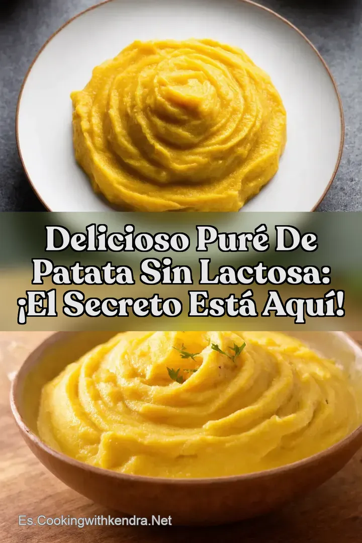 Delicioso Pur&eacute; de Patata Sin Lactosa: &iexcl;El Secreto Est&aacute; Aqu&iacute;!