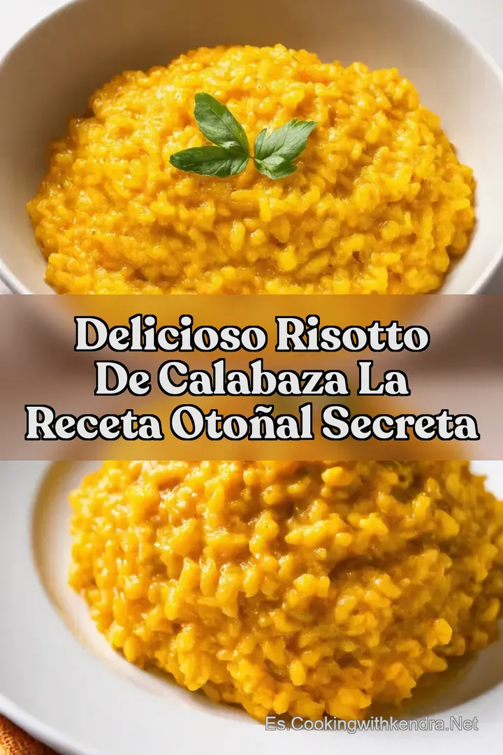 Delicioso Risotto de Calabaza La Receta Oto&ntilde;al Secreta