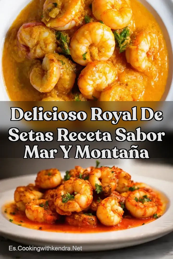 Delicioso Royal de Setas Receta Sabor Mar y Monta&ntilde;a