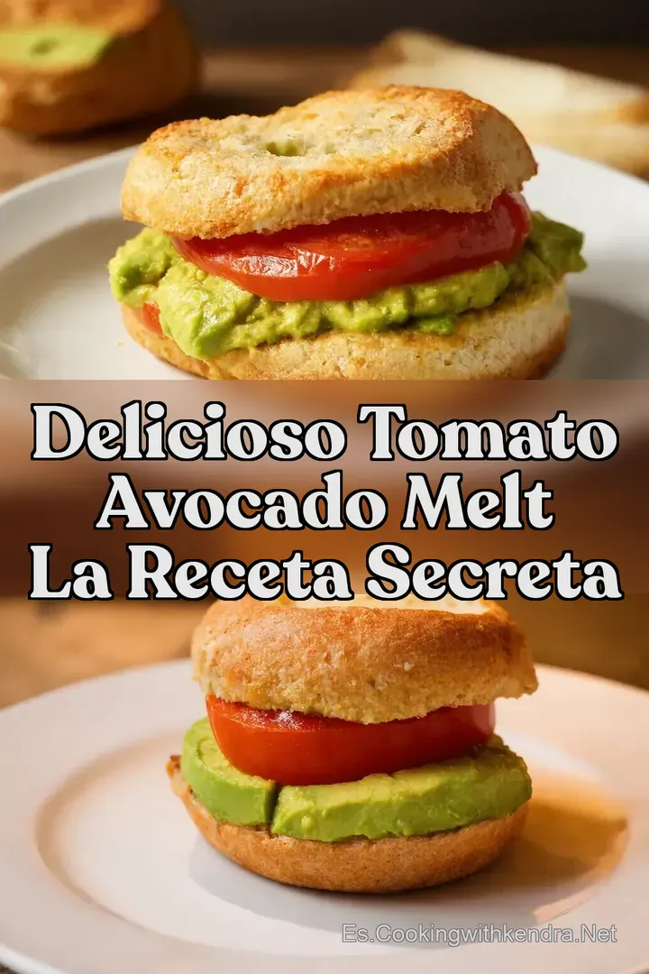 Delicioso Tomato Avocado Melt La Receta Secreta
