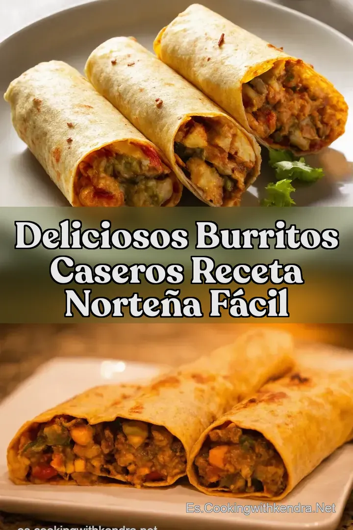 Deliciosos Burritos Caseros Receta Norte&ntilde;a F&aacute;cil