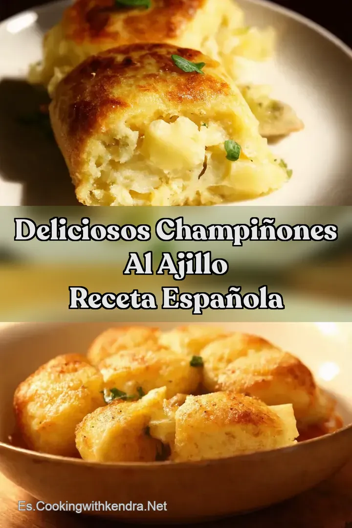 Deliciosos Champi&ntilde;ones al Ajillo Receta Espa&ntilde;ola