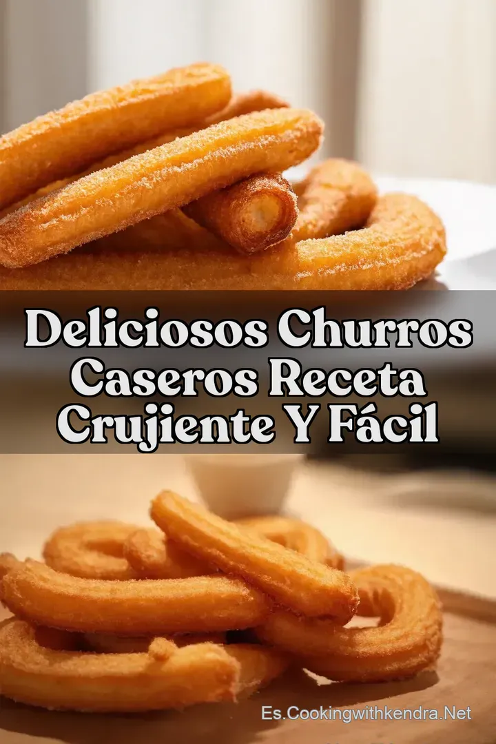 Deliciosos Churros Caseros Receta Crujiente y F&aacute;cil