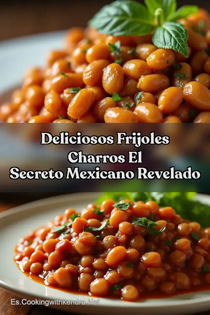 Deliciosos Frijoles Charros El Secreto Mexicano revelado