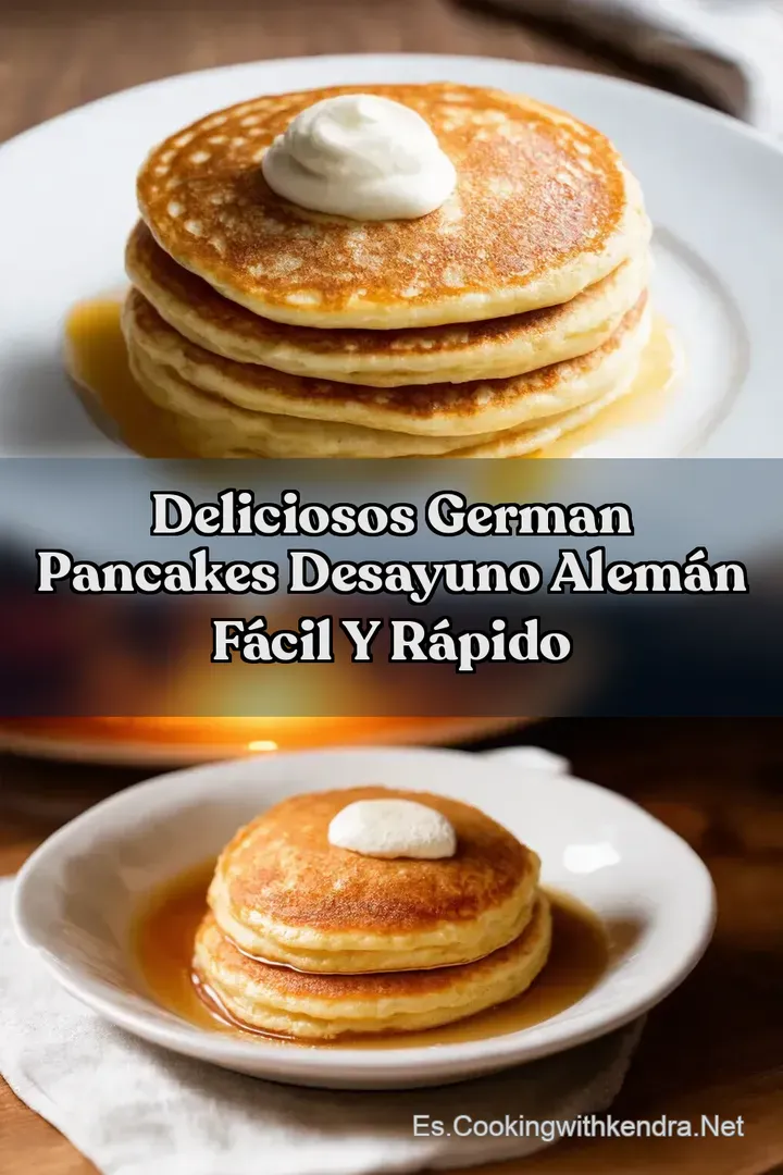Deliciosos German Pancakes Desayuno Alem&aacute;n F&aacute;cil y R&aacute;pido