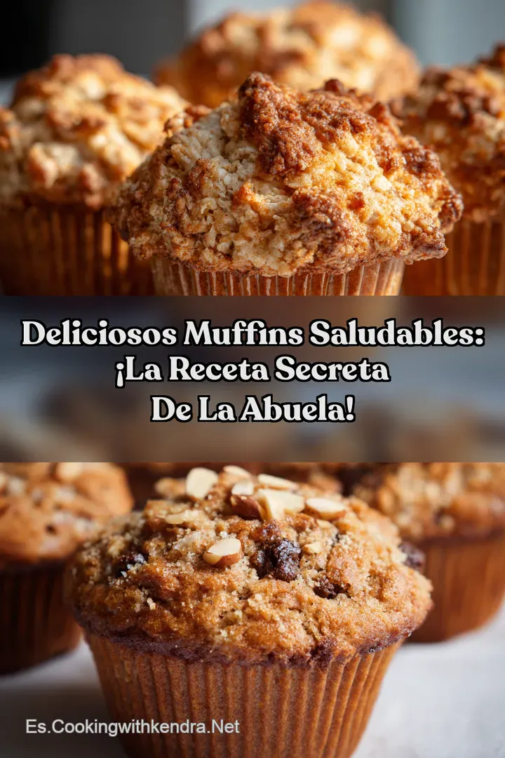 Deliciosos Muffins Saludables: &iexcl;La Receta Secreta de la Abuela!