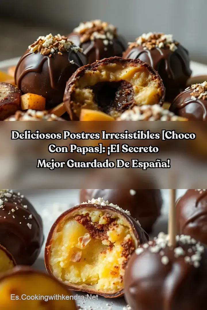 Deliciosos Postres Irresistibles [choco con papas]: &iexcl;El Secreto Mejor Guardado de Espa&ntilde;a!