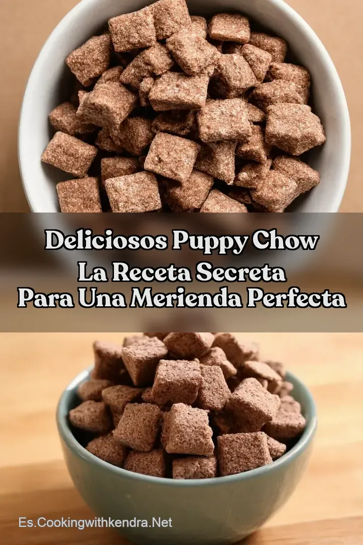 Deliciosos Puppy Chow La Receta Secreta para una Merienda Perfecta
