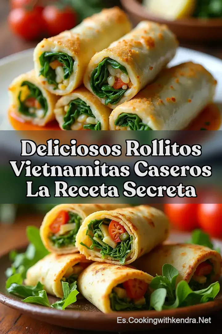 Deliciosos Rollitos Vietnamitas Caseros La Receta Secreta