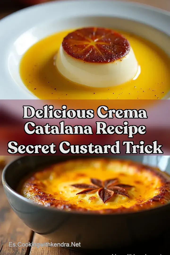 Delicious Crema Catalana Recipe Secret Custard Trick