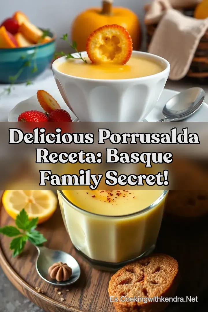 Delicious Porrusalda Receta: Basque Family Secret!
