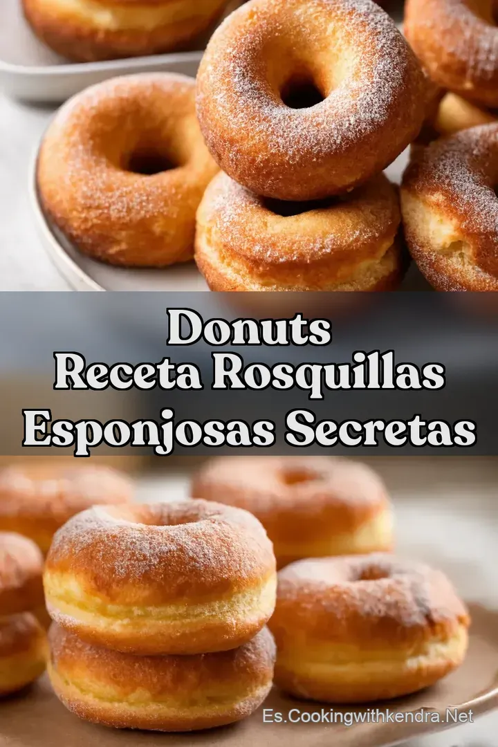 Donuts Receta Rosquillas Esponjosas Secretas