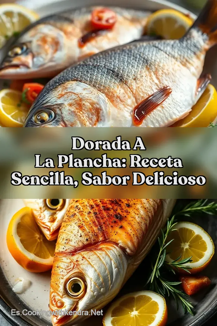 Dorada a la Plancha: Receta Sencilla Sabor Delicioso