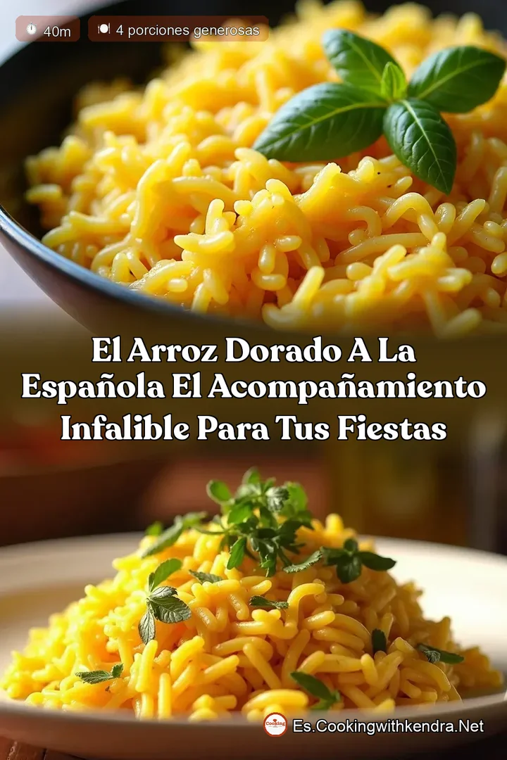 El Arroz Dorado a la Espa&ntilde;ola El Acompa&ntilde;amiento Infalible para Tus Fiestas